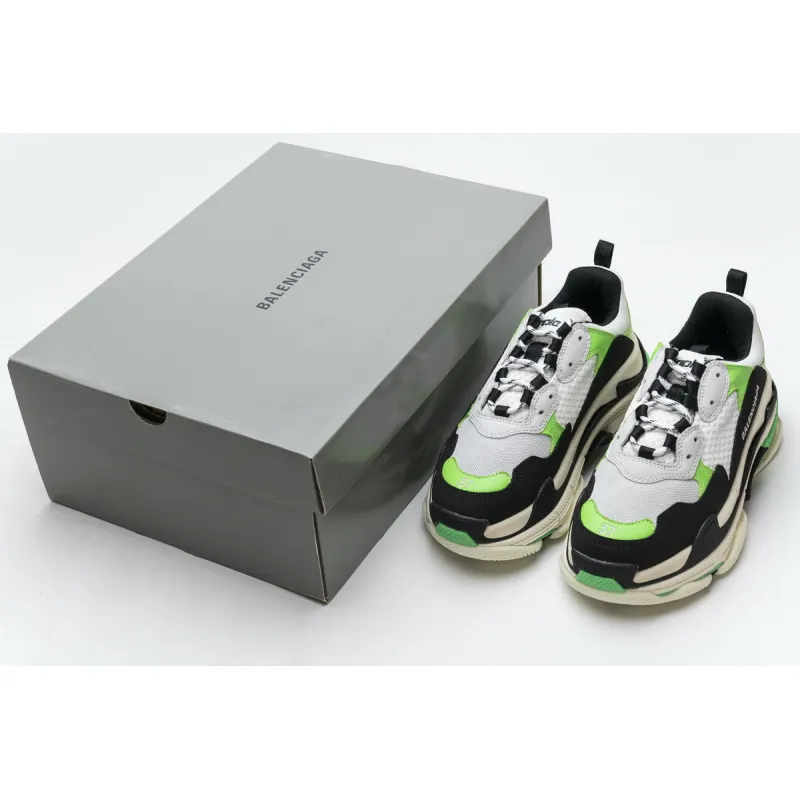Bstsneaker- Balenciaga Triple S White Green 483513 W06E1 1008 