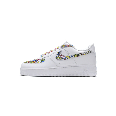 Mid Quality CW2288-111 Nike Air Force 1 Low 07 Coloured Drawing (1:1 Batch)