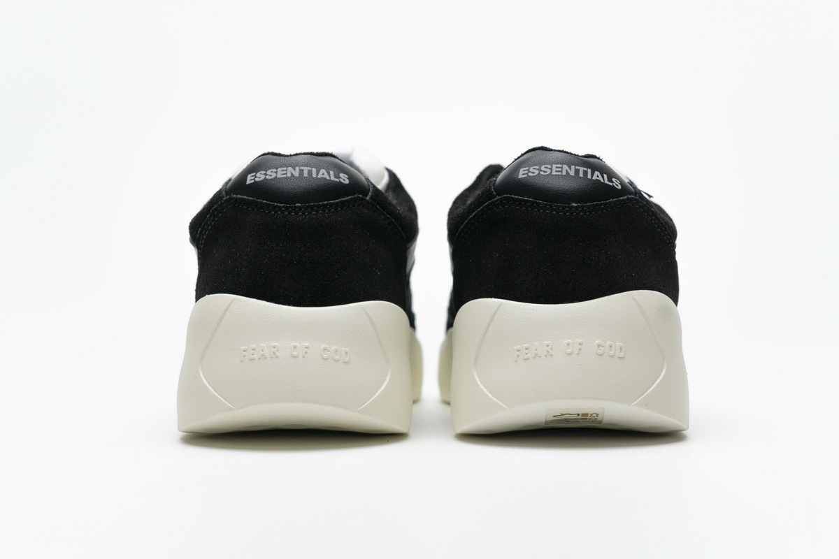 Bstsneaker- Fear of God Essentials ES02W19U-SRLEFABLWH Black White 