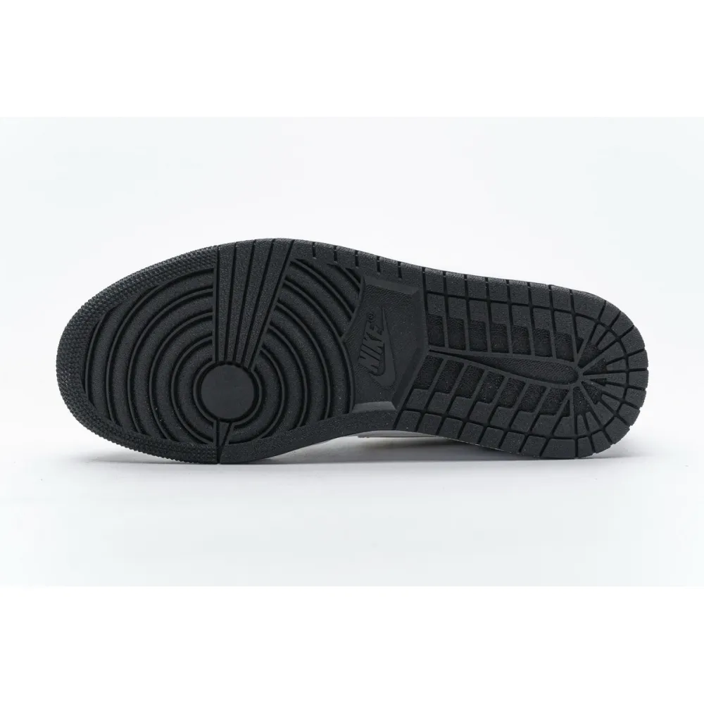 Bstsneaker- Jordan 1 Mid Patent Black White Gold 852542-007 