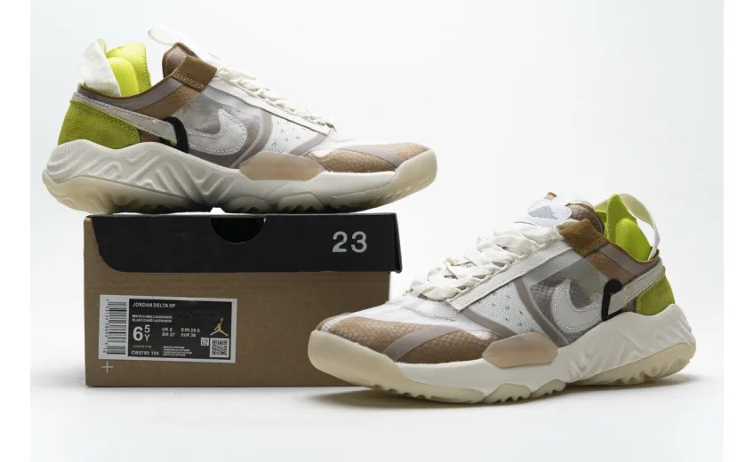 Bstsneaker- Jordan Delta SP White Brown Green CW0783-104 