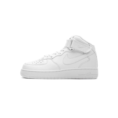 Bstsneaker- Nike Air Force 1 ’07 MID White 366731-100   01