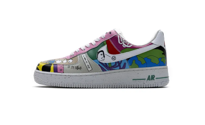 Bstsneaker- Nike Air Force 1 Flyleather Ruohan Wang CZ3990-900 