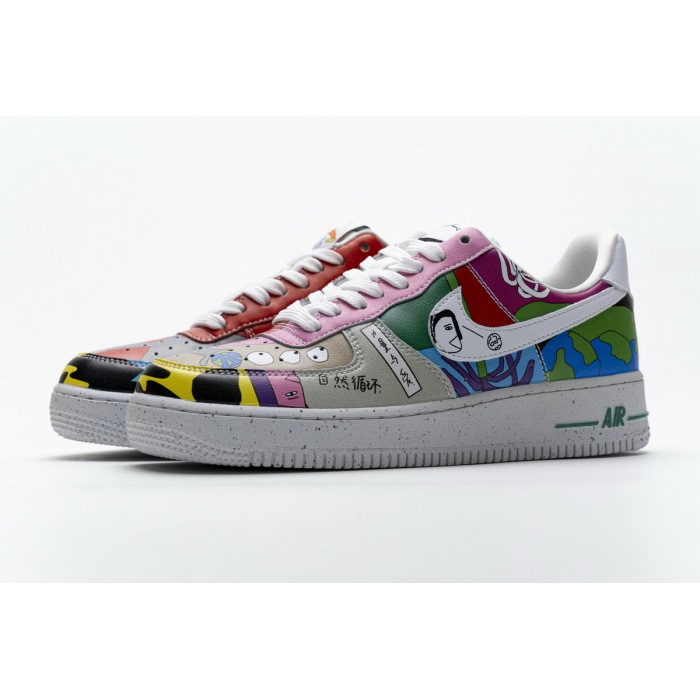  Nike Air Force 1 Flyleather Ruohan Wang CZ3990-900 