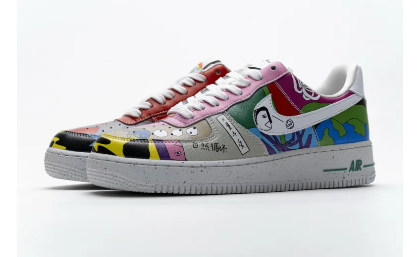 Bstsneaker- Nike Air Force 1 Flyleather Ruohan Wang CZ3990-900 