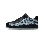 Bstsneaker- Nike Air Force 1 Low Black Skeleton Halloween (2019) BQ7541 001   