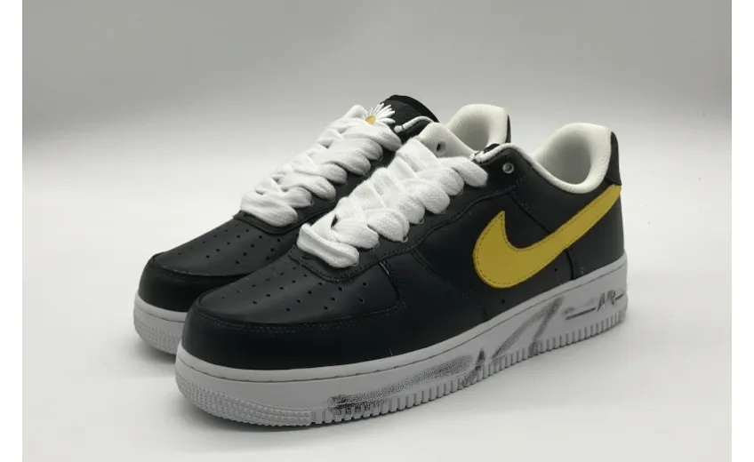 Bstsneaker- Nike Air Force 1 Low G-Dragon Peaceminusone Para-Noise Black-Yellow AQ3692-001  