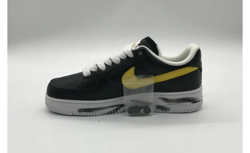 Bstsneaker- Nike Air Force 1 Low G-Dragon Peaceminusone Para-Noise Black-Yellow AQ3692-001  
