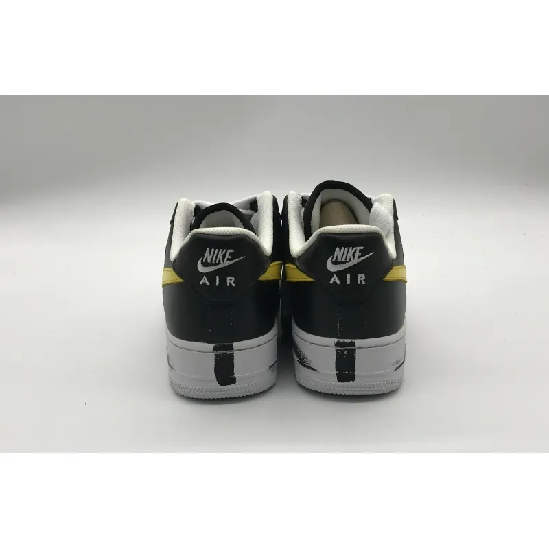 Bstsneaker- Nike Air Force 1 Low G-Dragon Peaceminusone Para-Noise Black-Yellow AQ3692-001  