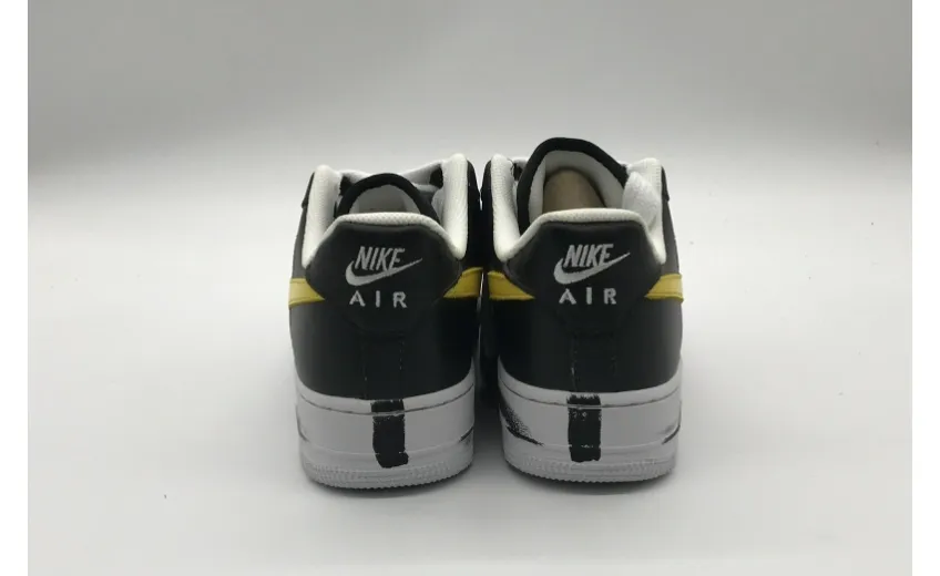 Bstsneaker- Nike Air Force 1 Low G-Dragon Peaceminusone Para-Noise Black-Yellow AQ3692-001  