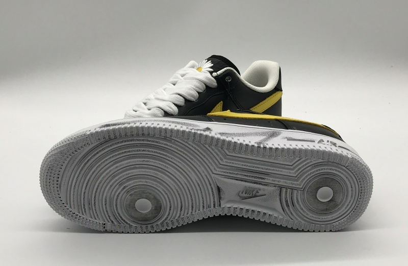 Bstsneaker- Nike Air Force 1 Low G-Dragon Peaceminusone Para-Noise Black-Yellow AQ3692-001  