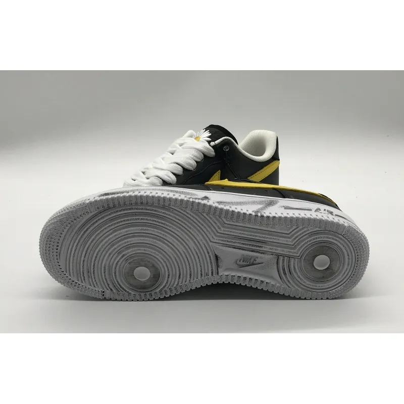 Bstsneaker- Nike Air Force 1 Low G-Dragon Peaceminusone Para-Noise Black-Yellow AQ3692-001  