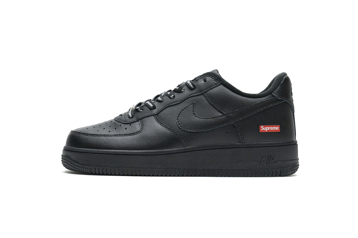 Bstsneaker- Nike Air Force 1 Low Supreme Black CU9225-001 
