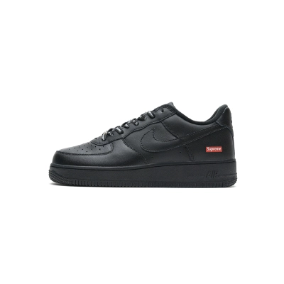 Bstsneaker- Nike Air Force 1 Low Supreme Black CU9225-001  01