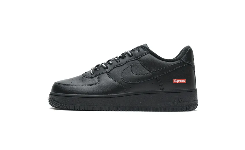 Bstsneaker- Nike Air Force 1 Low Supreme Black CU9225-001 