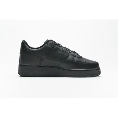  Nike Air Force 1 Low Supreme Black CU9225-001  02