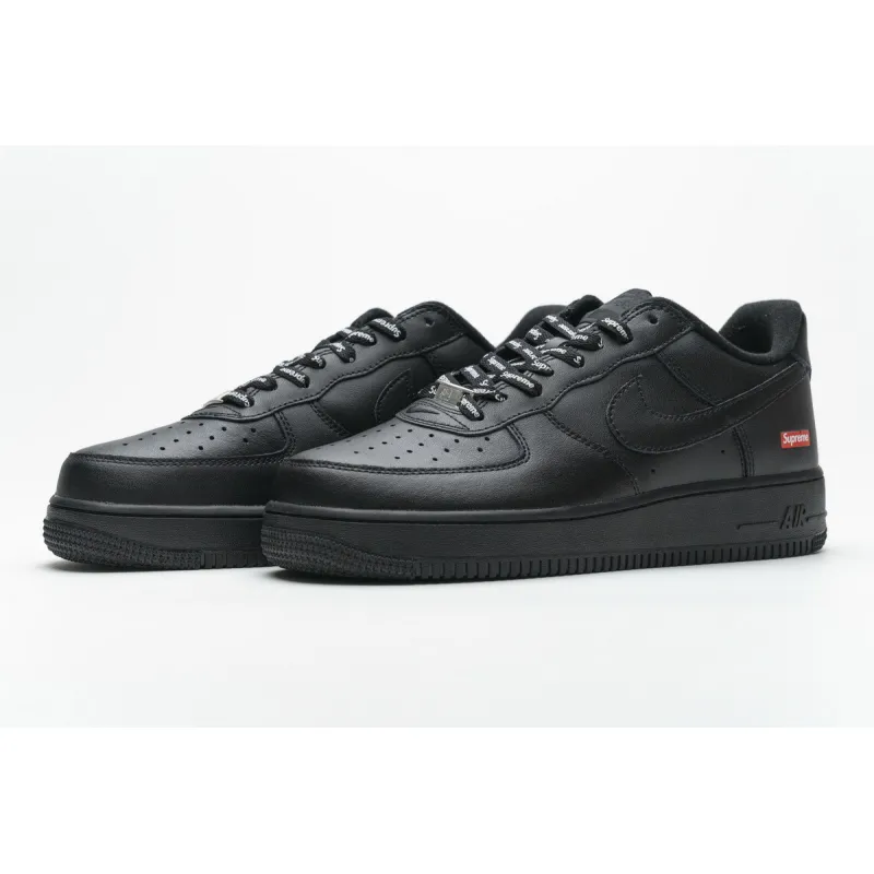 Bstsneaker- Nike Air Force 1 Low Supreme Black CU9225-001 