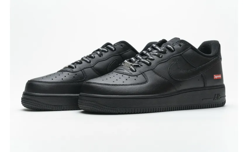 Bstsneaker- Nike Air Force 1 Low Supreme Black CU9225-001 