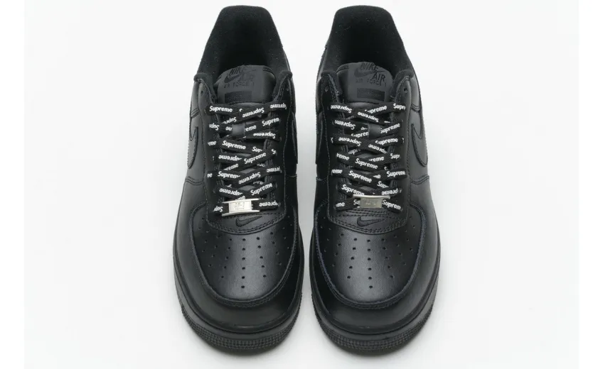 Bstsneaker- Nike Air Force 1 Low Supreme Black CU9225-001 
