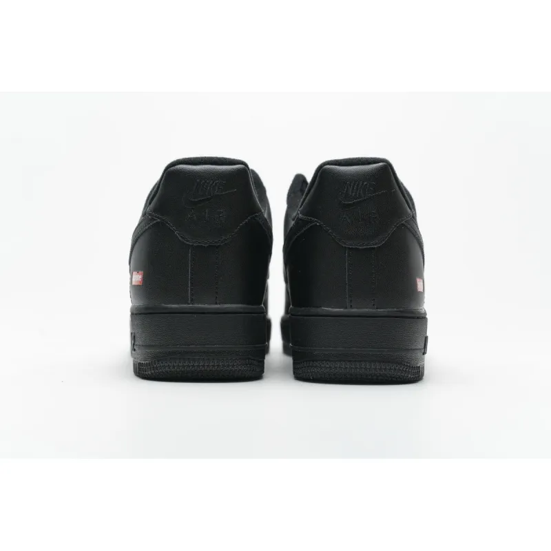 Bstsneaker- Nike Air Force 1 Low Supreme Black CU9225-001 