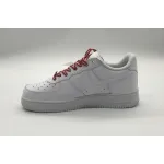 Bstsneaker- Nike Air Force 1 Low Supreme White-Red CU9225-100  