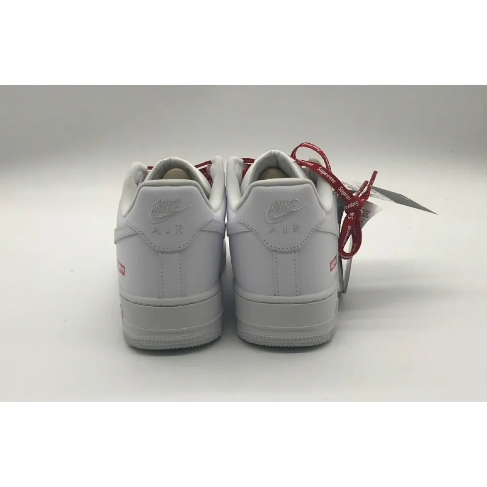 Bstsneaker- Nike Air Force 1 Low Supreme White-Red CU9225-100  