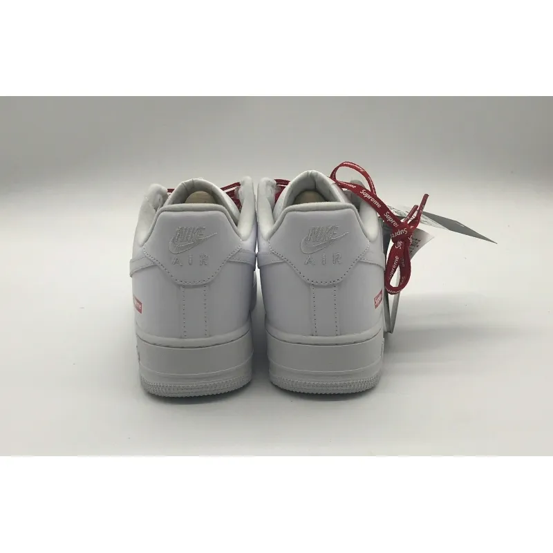 Bstsneaker- Nike Air Force 1 Low Supreme White-Red CU9225-100  