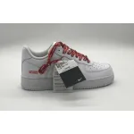 Bstsneaker- Nike Air Force 1 Low Supreme White-Red CU9225-100  