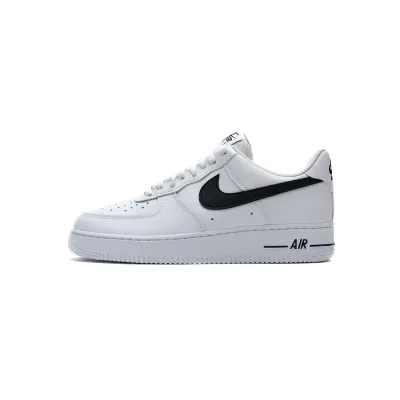  Nike Air Force 1 Low White Black (2020)CJ0952-100   01