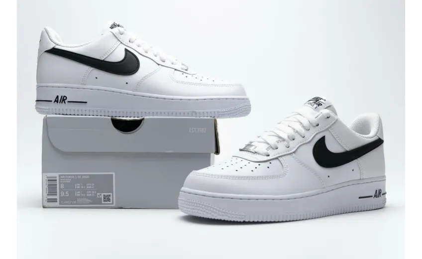Bstsneaker- Nike Air Force 1 Low White Black (2020)CJ0952-100  