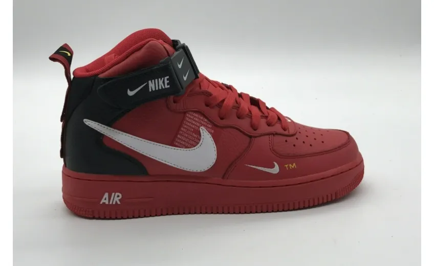 Bstsneaker- Nike Air Force 1 Mid Utility University Red 804609-605  