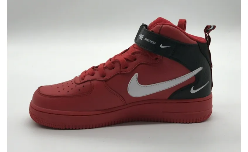 Bstsneaker- Nike Air Force 1 Mid Utility University Red 804609-605  