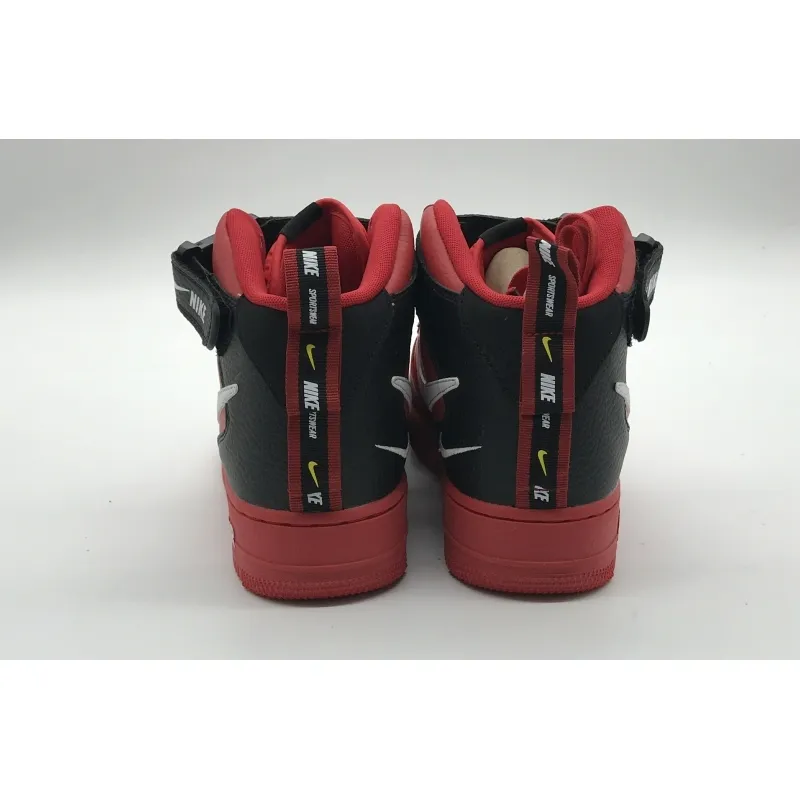 Bstsneaker- Nike Air Force 1 Mid Utility University Red 804609-605  