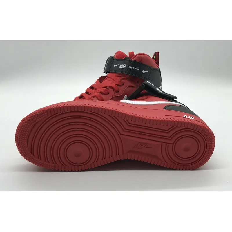 Bstsneaker- Nike Air Force 1 Mid Utility University Red 804609-605  