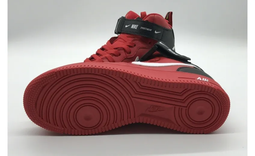 Bstsneaker- Nike Air Force 1 Mid Utility University Red 804609-605  