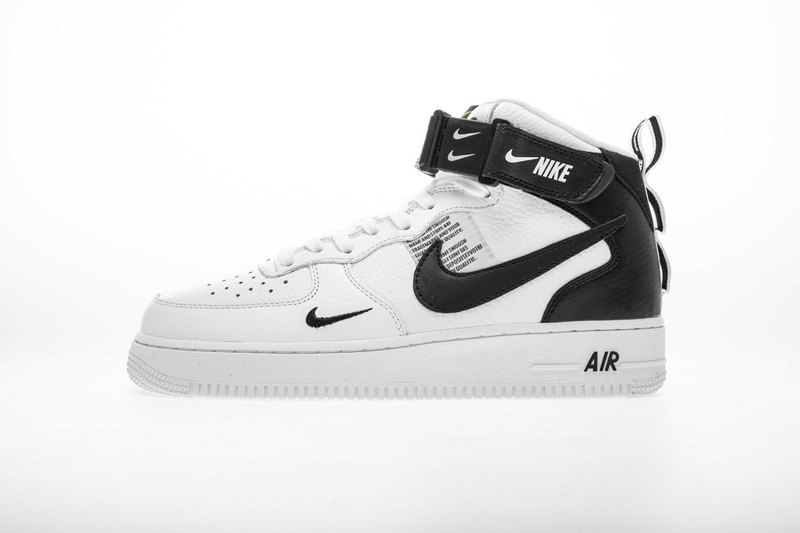 Bstsneaker- Nike Air Force 1 Mid Utility White Black 804609-103  