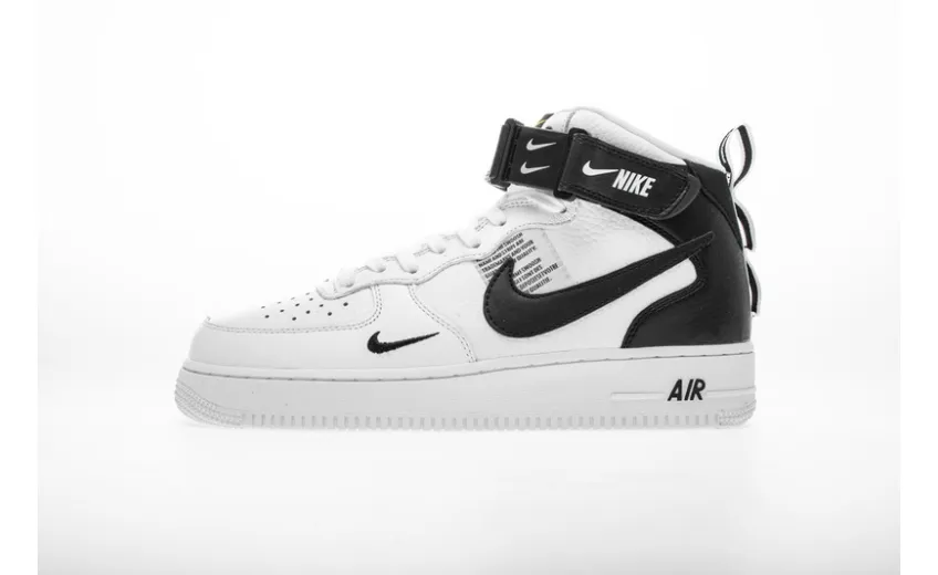 Bstsneaker- Nike Air Force 1 Mid Utility White Black 804609-103  