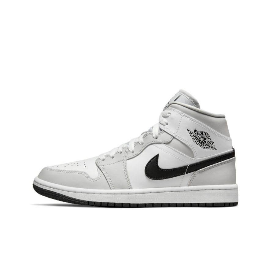 Bstsneaker- Nike Air Jordan 1 Mid Light Smoke Grey (W) BQ6472-015