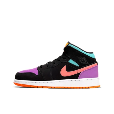 Bstsneaker- Nike Air Jordan 1 Mid Multi-Color (GS) 554725 083 01