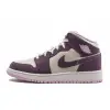 Bstsneaker- Nike Air Jordan 1 Mid Pro Purple Desert Sand (GS) 555112-500