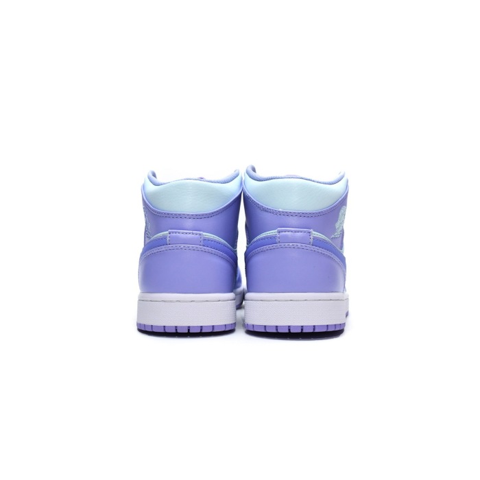  Nike Air Jordan 1 Mid Purple Pulse Aqua 554724-500 