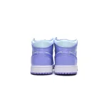 Bstsneaker- Nike Air Jordan 1 Mid Purple Pulse Aqua 554724-500 