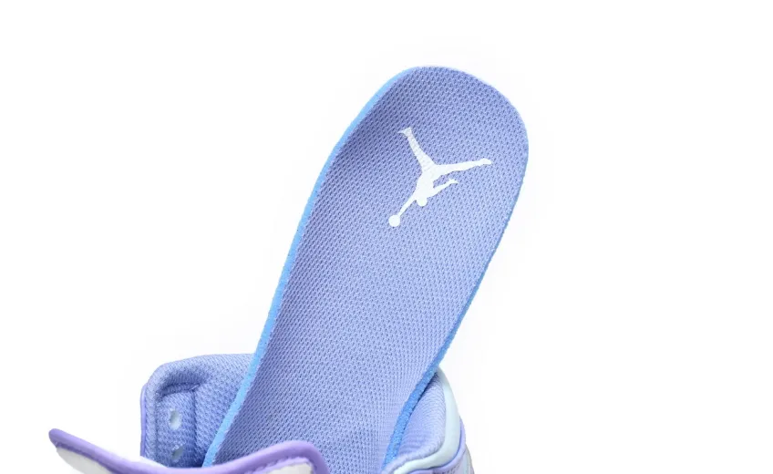 Bstsneaker- Nike Air Jordan 1 Mid Purple Pulse Aqua 554724-500 