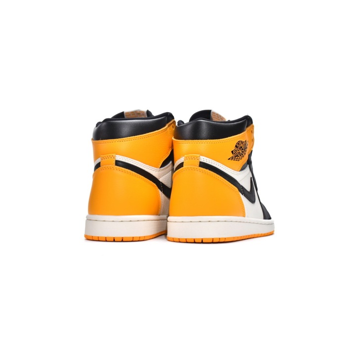  Nike Air Jordan 1 Retro High OG Taxi Yellow Toe 555088-711 