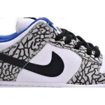 Bstsneaker- Nike Dunk Low Black White Blue CU1727-106 