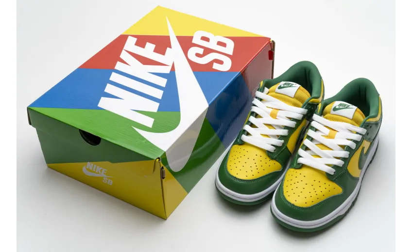 Bstsneaker- Nike Dunk Low Brazil (2020) CU1727-700 