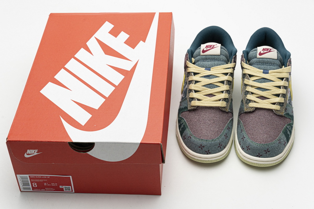Bstsneaker- Nike Dunk Low Community Garden CZ9747-900 