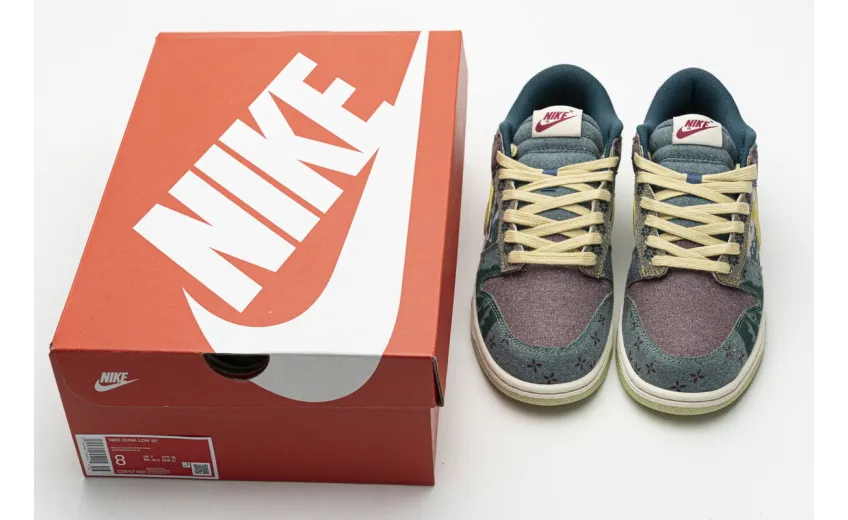 Bstsneaker- Nike Dunk Low Community Garden CZ9747-900 