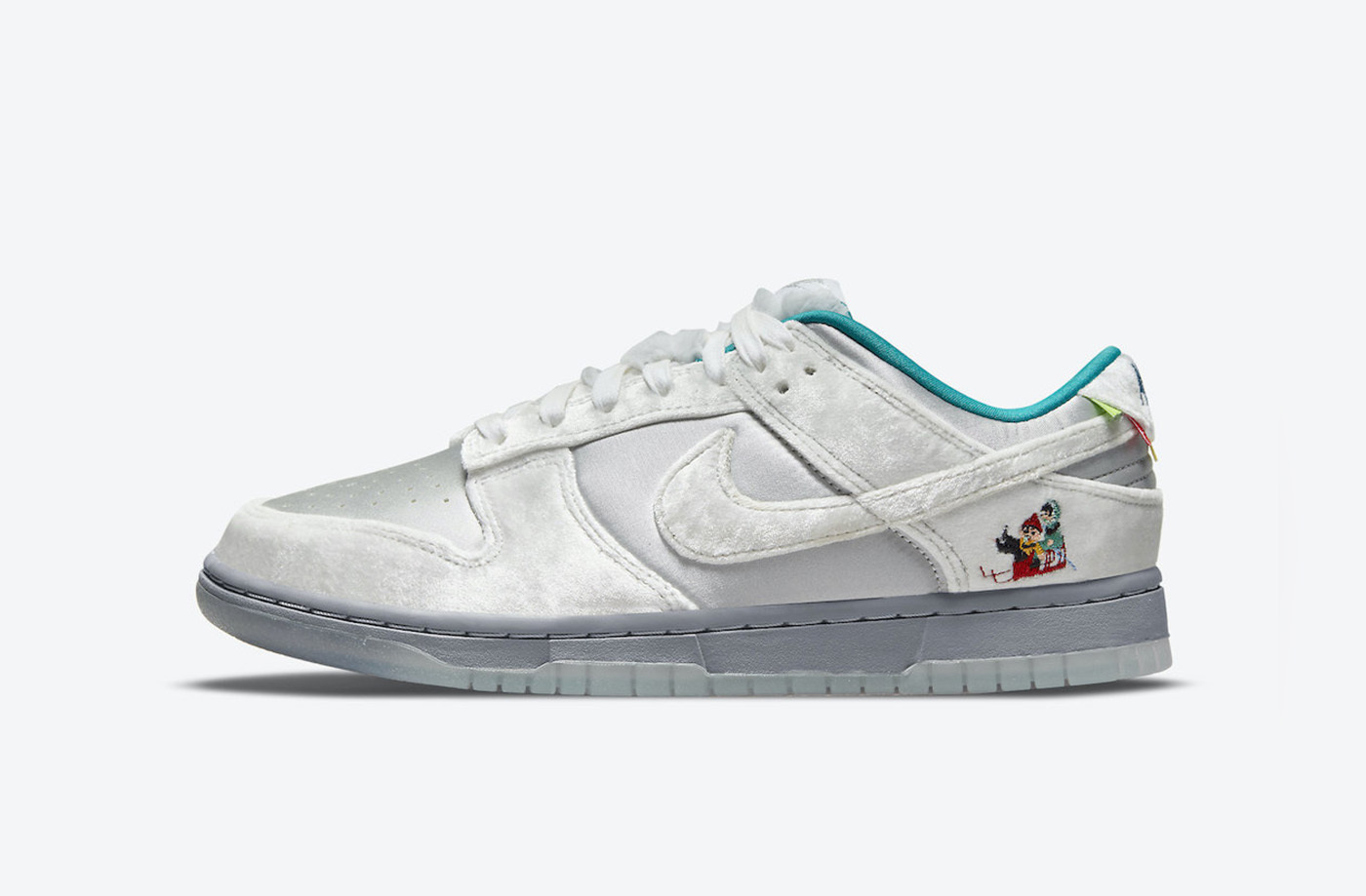 Bstsneaker- Nike Dunk Low Ice Christmas DO2326-001 