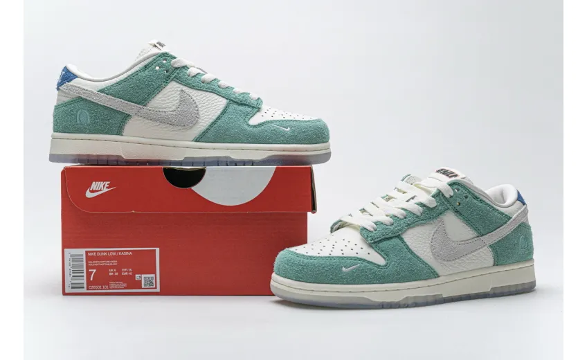 Bstsneaker- Nike Dunk Low Kasina Neptune Green CZ6501-101 